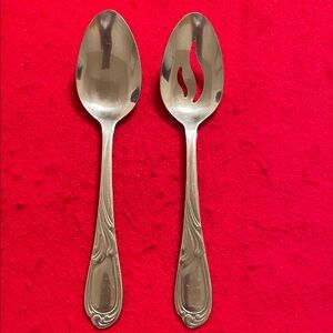 Farberware Silver Serving Spoon Set